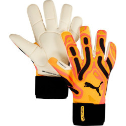 Рукавички воротарські Puma Ultra Ultimate Hybrid Sun 41858 09 р.10,5, помаранчево-білі
