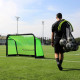 Ворота футбольні QUICKPLAY PRO ALU Training 150 х 100 см, чорно