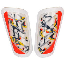 Щитки диятчі Puma NEYMAR JR ULTRA Flex Sleeve розмір L (зріст 155-175 см), біло-оранджеві