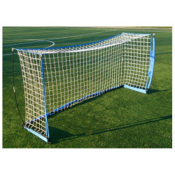Ворота футбольні Yakimasport UNI 300 x 155 см, біло-сині
