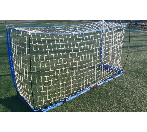 Ворота футбольні Yakimasport UNI 300 x 155 см, біло-сині Ворота футбольні Yakimasport UNI 300 x 155 см, біло-сині