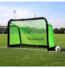Ворота футбольні Quickplay Pro ALU Training 6790 180 х 120 см, чорно-зелені