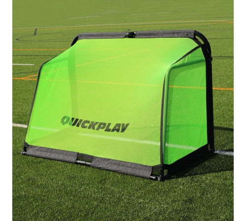 Ворота футбольні Quickplay Pro ALU Training 6790 180 х 120 см, чорно-зелені
