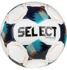 М'яч футбольний Select FB Talento Light v26 розмір 4, біло-синій