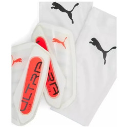 Щитки Puma ULTRA Flex Sleeve розмір L (зріст 155-175 см) біло-оранжеві