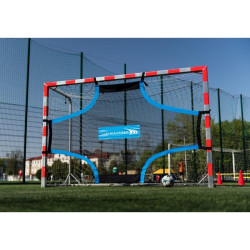 Мішень для футбольних воріт Yakimasport 300 x 200 см, чорно-синя