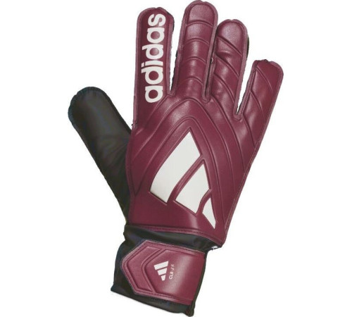 Рукавички воротарські Adidas Copa Club IQ4017 р. 10,5, бордово-білі