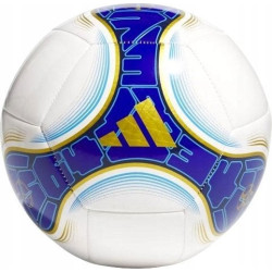 М'яч футбольний Adidas Messi Club IS5597 розмір 5, біло-синій