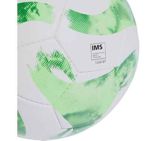 М'яч футбольний Adidas Tiro Match HT2421 розмір 5, біло-зелений М'яч футбольний Adidas Tiro Match HT2421 розмір 5, біло-зелений