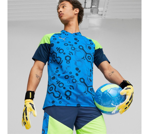 Рукавички воротарські Puma Ultra Ultimate Hybrid Sun 41858 04 р.9, жовто-білі