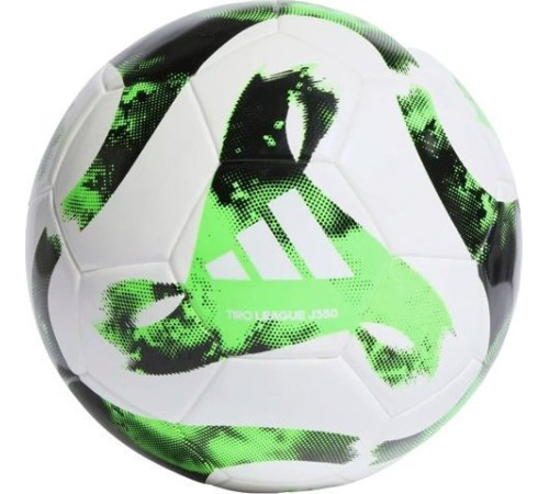 М'яч футбольний Adidas Tiro League HT2427 розмір 4, біло-зелений М'яч футбольний Adidas Tiro League HT2427 розмір 4, біло-зелений