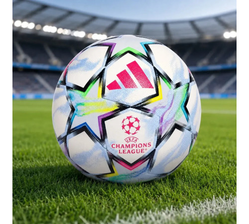 Футбольний м'яч Adidas UCL 2026 COMPETITION розмір 5, різнокольоровий