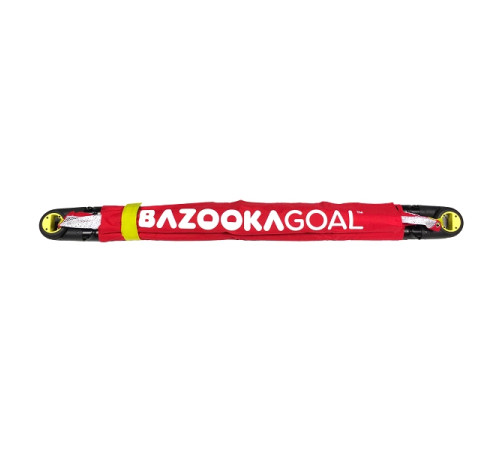 Ворота футбольні BAZOOKAGOAL 120 x 75 см, чорно-червоні