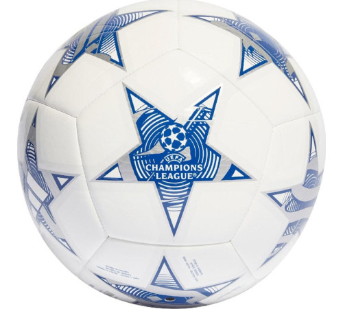 М'яч футбольний Adidas UCL Club 23/24 IA0945 розмір 4, біло-синій М'яч футбольний Adidas UCL Club 23/24 IA0945 розмір 4, біло-синій