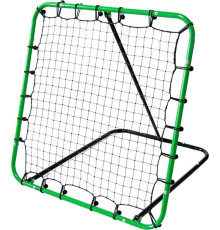Сітка тренувальна для футболу Enero Rebounder 120 x 120 см, чорно-зелена