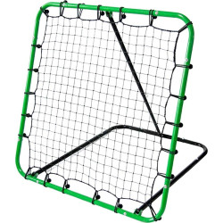 Сітка тренувальна для футболу Enero Rebounder 120 x 120 см, чорно-зелена