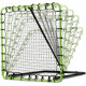 Сітка тренувальна для футболу Enero Rebounder 120 x 120 см, чорно-зелена