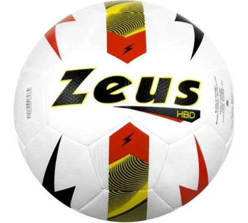 М'яч футбольный Zeus PALLONE HBD розмір 5, різнокольоровий