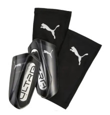 Щитки дитячі Puma ULTRA Flex Sleeve розмір M (зріст 135-155 см), чорно-білі