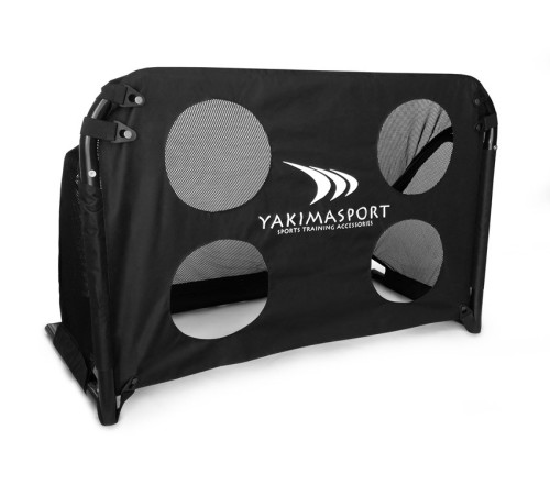 Мішень для футбольних воріт Yakimasport GIZA 120 x 80 см, чорна Мішень для футбольних воріт Yakimasport GIZA 120 x 80 см, чорна