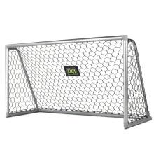 Ворота футбольні EXIT Scala 220 х 120 см, сірі