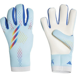 Рукавички воротарські Adidas HF9745 X GL TRN JUNIOR р. 4, блакитно-білі