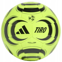 Футбольний м'яч Adidas TIRO Club розмір 5, чорно-зелений