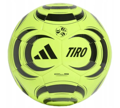 Футбольний м'яч Adidas TIRO Club розмір 5, чорно-зелений