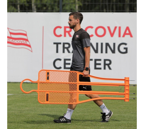 Манекен футболіста для тренувань YakimaSport Pro 180 см, помаранчевий Манекен футболіста для тренувань YakimaSport Pro 180 см, помаранчевий