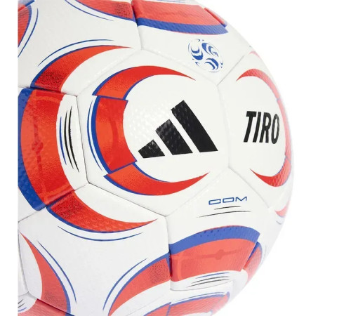 Футбольний м'яч Adidas TIRO Competition розмір 5, біло-червоний