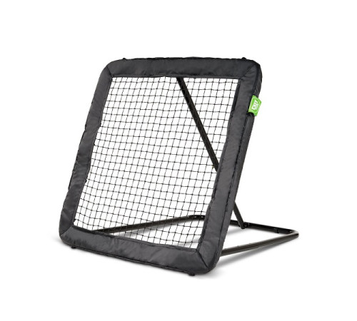 Сітка тренувальна для футболу EXIT Kickback Rebounder L 124 х 124 см, чорна Сітка тренувальна для футболу EXIT Kickback Rebounder L 124 х 124 см, чорна