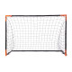 Ворота футбольні NILS BR8180 180 × 120 × 60 см, чорно-помаранчевий