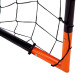 Ворота футбольні NILS BR8180 180 × 120 × 60 см, чорно-помаранчевий