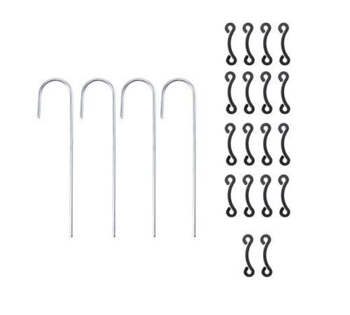 Ворота футбольні NILS BR8180 180 × 120 × 60 см, чорно-помаранчевий