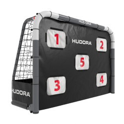Ворота футбольні HUDORA RoCo 180 х 120 см, сірі