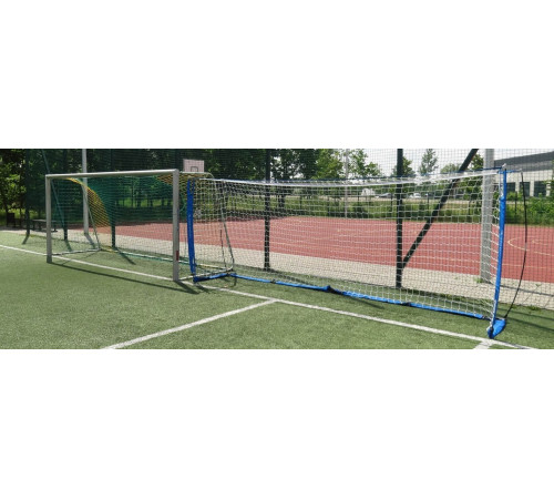 Ворота футбольні YakimaSport UNI 500 х 200 см, синьо-білі