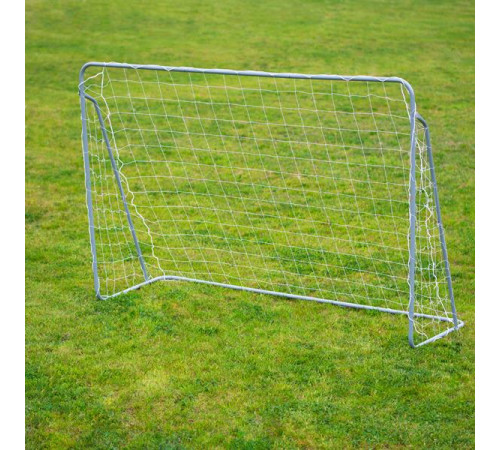 Ворота футбольні NILS NT7788 215 х 150 х 76 см, сірі
