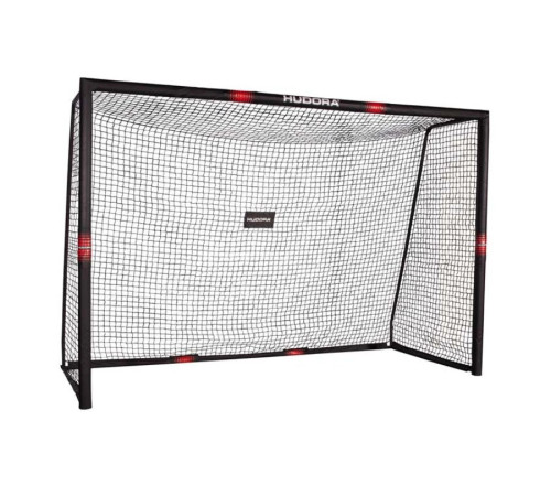 Ворота футбольні Hudora Pro Tect 3085-2 240 х 160 см, чорні