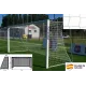 Футбольна сітка Юніорська шнур (3-3,5мм) 5 х 2 x 0,8 x 1,5 м, біла