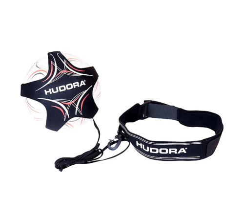 Футбольний тренажер Hudora Soccer Rebound Trainer, чорний