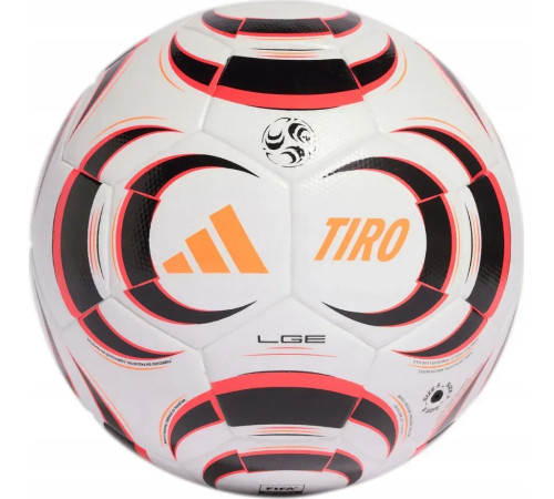 Футбольний м'яч Adidas TIRO League розмір 5, біло-чорний