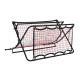 Сітка тренувальна для футболу P2I SOCCER REBOUNDER з поясом тренувальним P2I Football Trainer , чорно-червоний