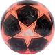 М'яч футбольний Adidas UCL Club IX4064 розмір 4, чорно-помаранчевий