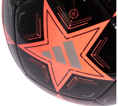 М'яч футбольний Adidas UCL Club IX4064 розмір 4, чорно-помаранчевий М'яч футбольний Adidas UCL Club IX4064 розмір 4, чорно-помаранчевий