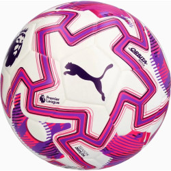 М'яч футбольний Puma Match PL Brilliance (FI Qty) розмір 5, біло-рожевий