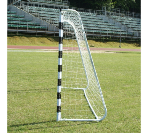 Ворота футбольні Hudora Stadion 3331-2 300 х 200 см, чорно-білі