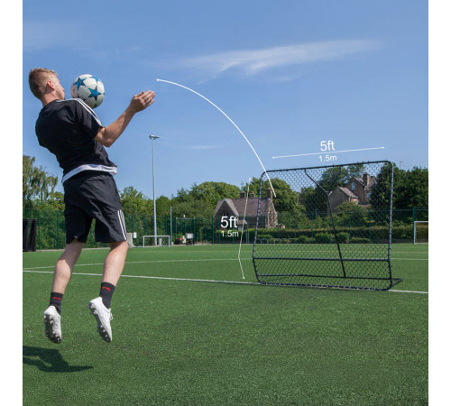 Тренажер футбольний для підбивань QUICKPLAY Powershot Rebounder Pro 150 х 150 см