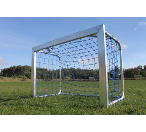 Ворота футбольні Interplastic 120 х 80 см, сірі