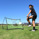 Ворота футбольні QUICKPLAY TEKKERS Football Ball Rebounder 150 x 100 см, чорні