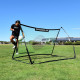 Ворота футбольні QUICKPLAY TEKKERS Football Ball Rebounder 150 x 100 см, чорні